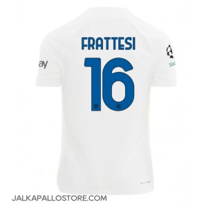 Inter Milan Davide Frattesi #16 Vieraspaita 2023-24 Lyhythihainen